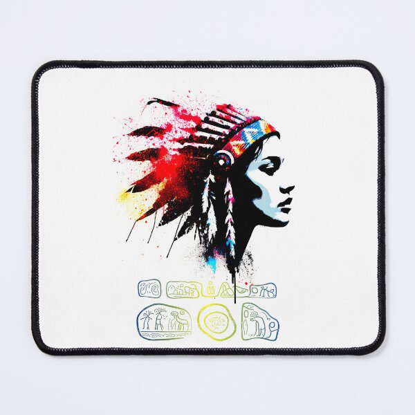 Item preview, Indigenous Women "Nanama" 5 designed and sold by GrooveSkull.