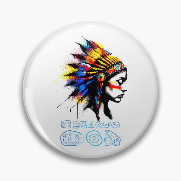 Item preview, Indigenous Women "Nanama" 7 designed and sold by GrooveSkull.