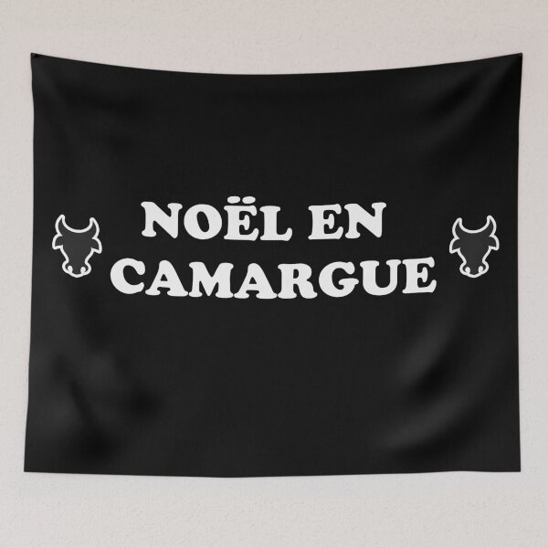Item preview, Camargue Christmas bull white humor designed and sold by Astralia.
