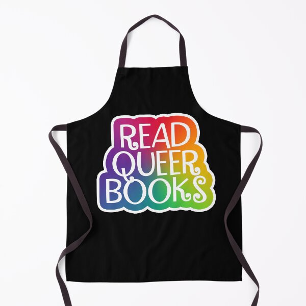 Item preview, Read Queer Books Sticker Black designed and sold by baranskini.