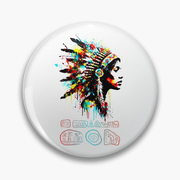 Item preview, Indigenous Women "Nanama" 9 designed and sold by GrooveSkull.