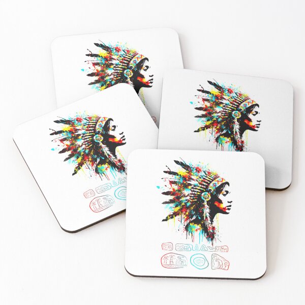 Item preview, Indigenous Women "Nanama" 9 designed and sold by GrooveSkull.
