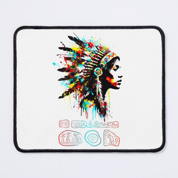 Item preview, Indigenous Women "Nanama" 9 designed and sold by GrooveSkull.