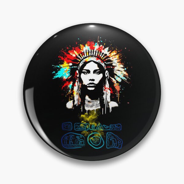 Item preview, Indigenous Women "Nanama" 10 designed and sold by GrooveSkull.