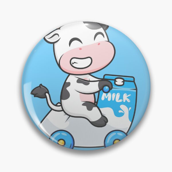 Item preview, Cute Cow on Milk Motorcycle designed and sold by hjian8219.