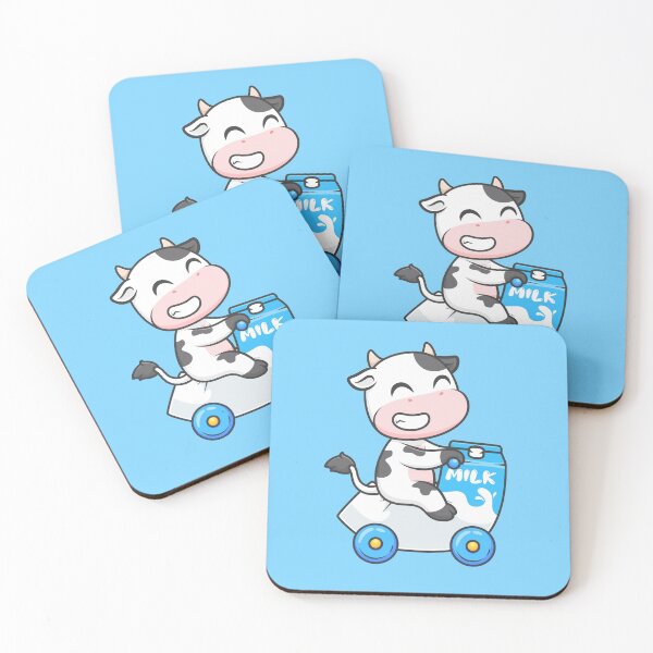 Item preview, Cute Cow on Milk Motorcycle designed and sold by hjian8219.