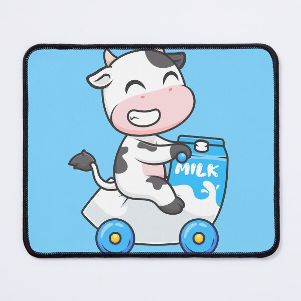 Item preview, Cute Cow on Milk Motorcycle designed and sold by hjian8219.