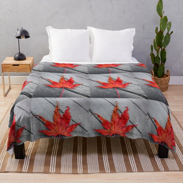 Item preview, Autumn red leaf designed and sold by carlisleprints.