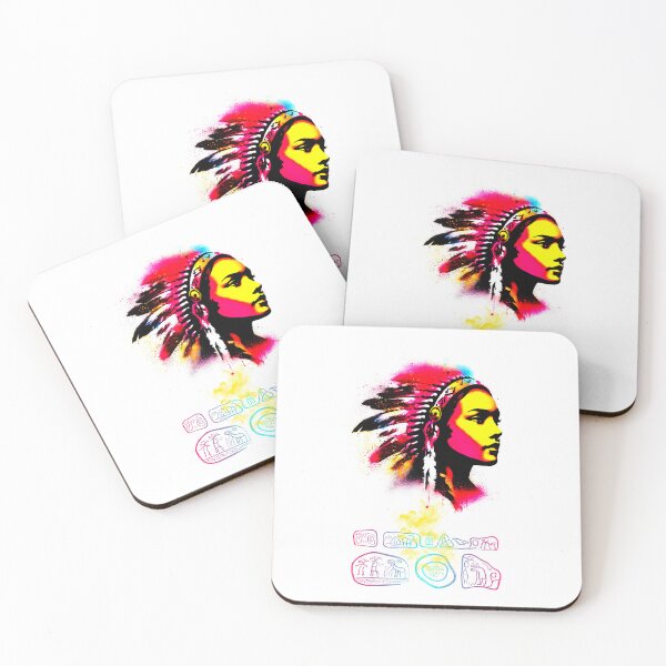 Item preview, Indigenous Women "Nanama" 14 designed and sold by GrooveSkull.