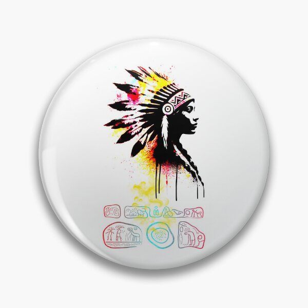 Item preview, Indigenous Women "Nanama" 15 designed and sold by GrooveSkull.