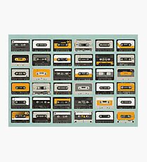 Casette tapes Photographic Print