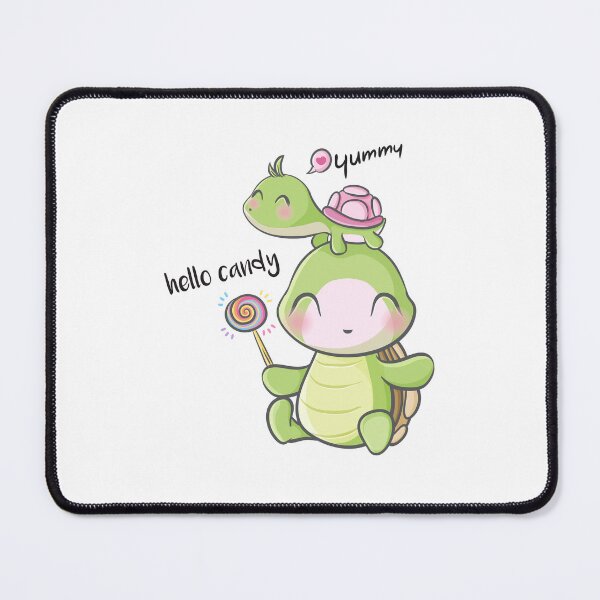 Item preview, turtle on mom head, turtle holding lollipop, cartoon family turtle designed and sold by GreyStanzione1.