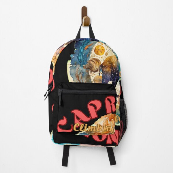 Item preview, Capricorn: Climbing Mountains And Overcoming Mondays. capricorn astrology designed and sold by ZodiacWonders.