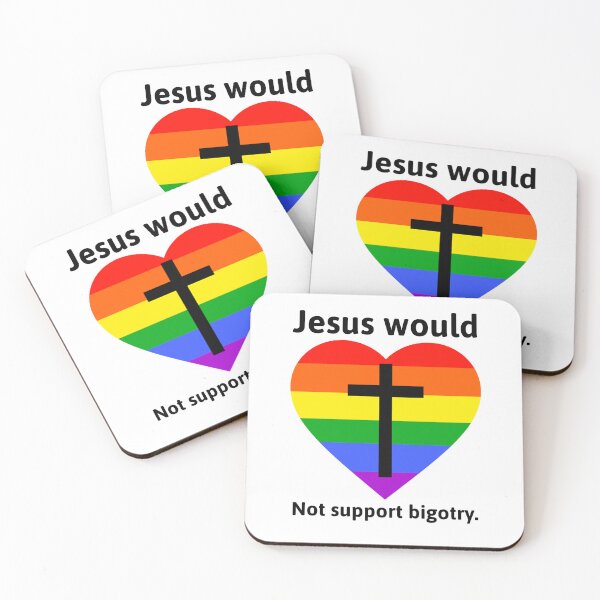 Item preview, Jesus would not support bigotry  designed and sold by Rachel the Artist .