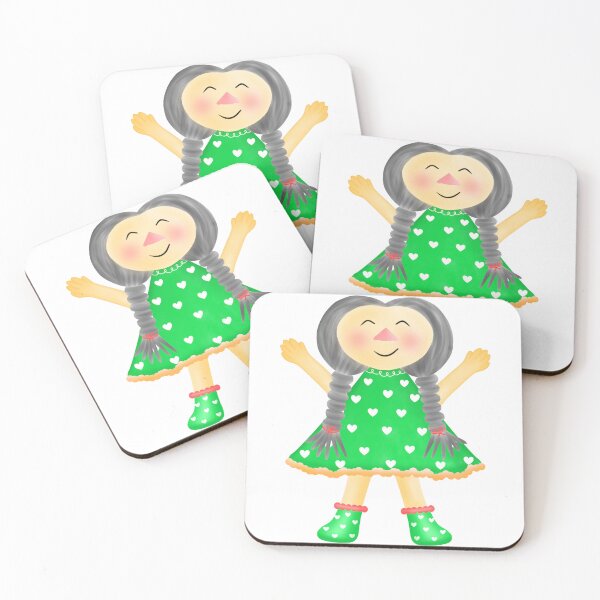 Item preview, Little funny and crazy girl dancing.  designed and sold by Onanong2531.