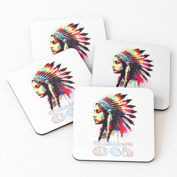 Item preview, Indigenous Women "Nanama" 20 designed and sold by GrooveSkull.