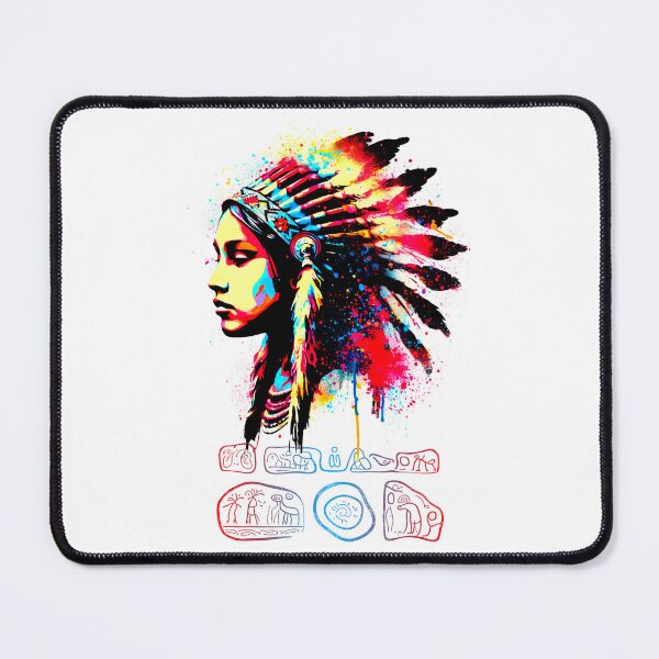 Item preview, Indigenous Women "Nanama" 20 designed and sold by GrooveSkull.