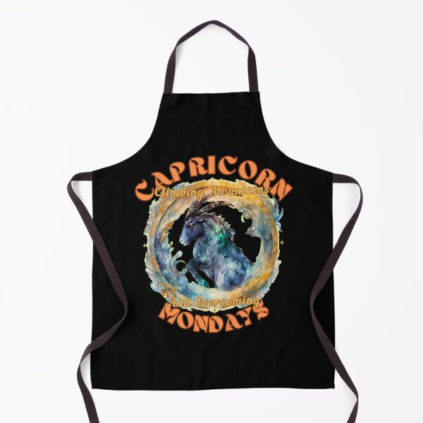 Item preview, Capricorn: Climbing Mountains And Overcoming Mondays. awesome capricorn designed and sold by ZodiacWonders.