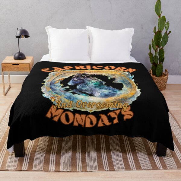 Item preview, Capricorn: Climbing Mountains And Overcoming Mondays. awesome capricorn designed and sold by ZodiacWonders.