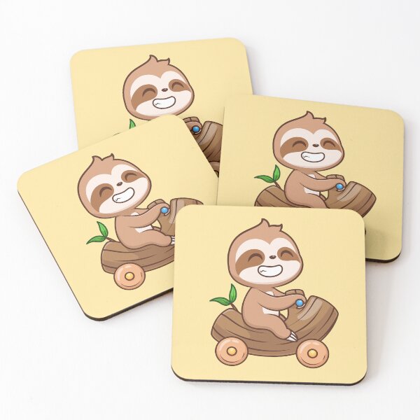 Item preview, Cute Sloth on Tree Motorcycle designed and sold by hjian8219.