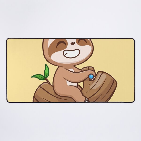 Item preview, Cute Sloth on Tree Motorcycle designed and sold by hjian8219.