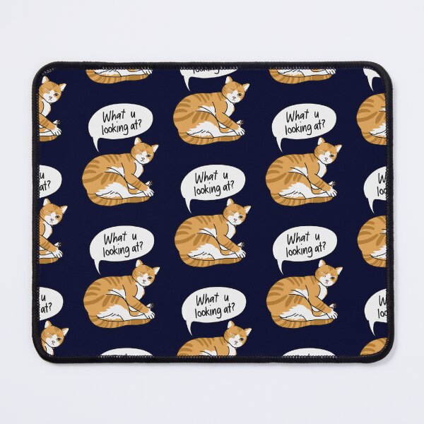 Item preview, WATCHU LOOKING AT? CAT designed and sold by ulricateodoro.