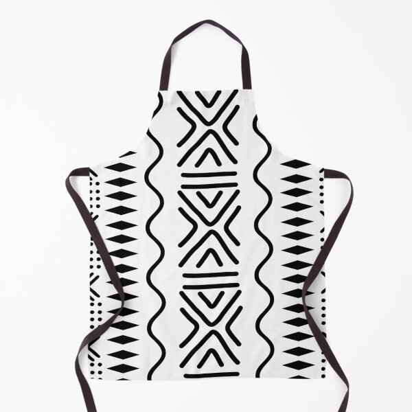 Item preview, White African Traditional Mud Cloth Design designed and sold by funkyvibes.