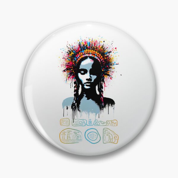 Item preview, Indigenous Women "Nanama" 22 designed and sold by GrooveSkull.