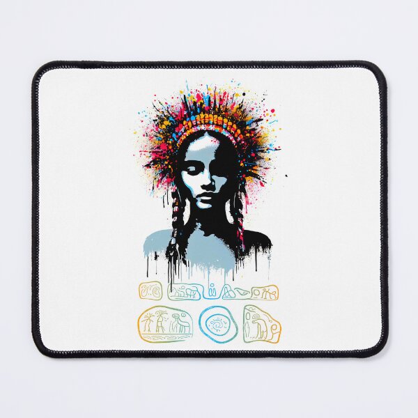 Item preview, Indigenous Women "Nanama" 22 designed and sold by GrooveSkull.