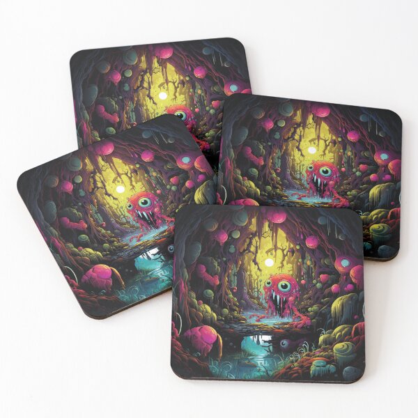 Item preview, The Alien Cave Monster designed and sold by TheeTeeMan.