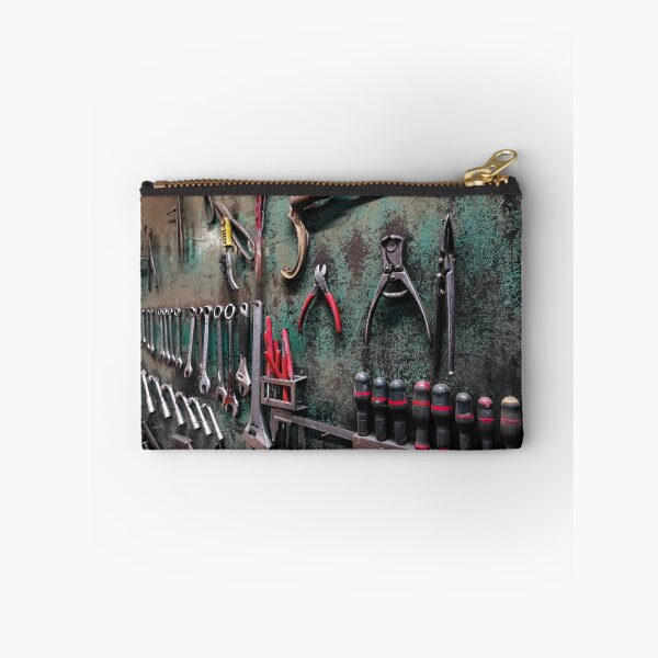 Item preview, Wall with different metal instruments in little factory room, manufacturing designed and sold by Alexander Sorokopud.