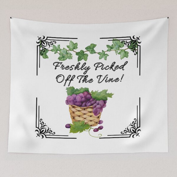 Item preview, Freshly Picked Off The Vine designed and sold by TidyKitchenInc.