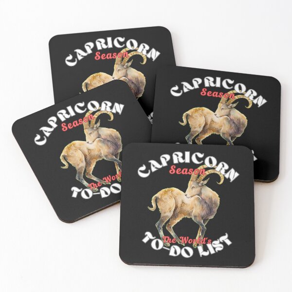 Item preview, Capricorn Season: The World's To-Do List designed and sold by ZodiacWonders.