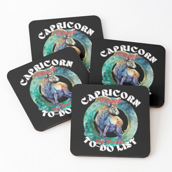 Item preview, Capricorn Season: The World's To-Do List. capricorn season designed and sold by ZodiacWonders.