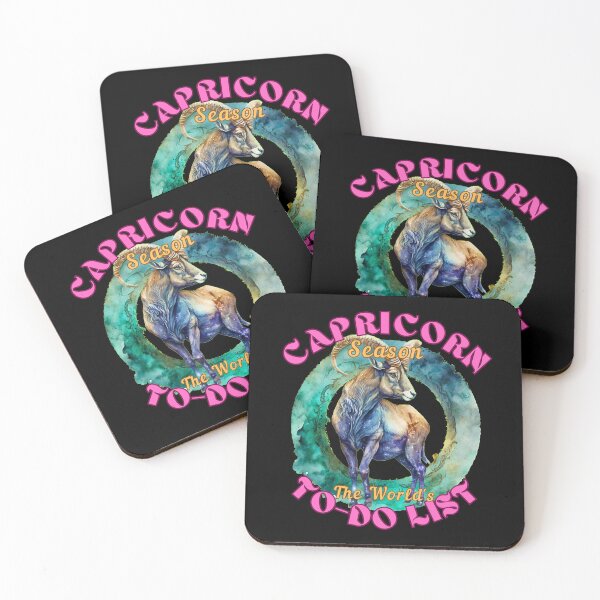 Item preview, Capricorn Season: The World's To-Do List. capricorn saying designed and sold by ZodiacWonders.