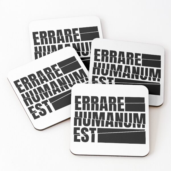 Item preview, Errare Humanum Est designed and sold by Ztudio.
