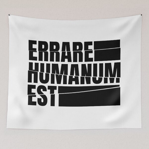 Item preview, Errare Humanum Est designed and sold by Ztudio.
