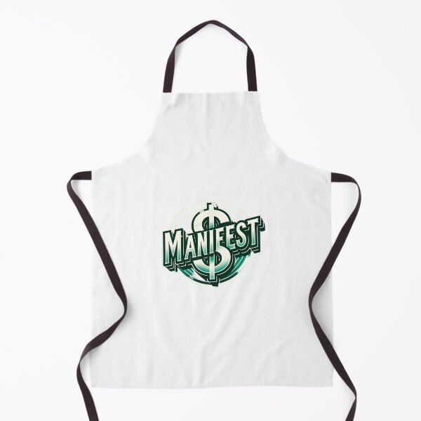 Item preview, Money Green/White 'manifest' overlaying bold '$' symbol." designed and sold by Manifest-Club.