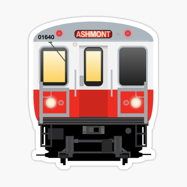 Item preview, MBTA Red Line Pullman-Standard 1500/1600 Train (Current Livery) designed and sold by LeonTransit.