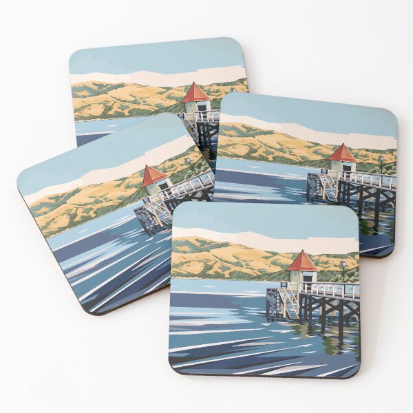 Item preview, Akaroa Jetty designed and sold by Art by Ira.