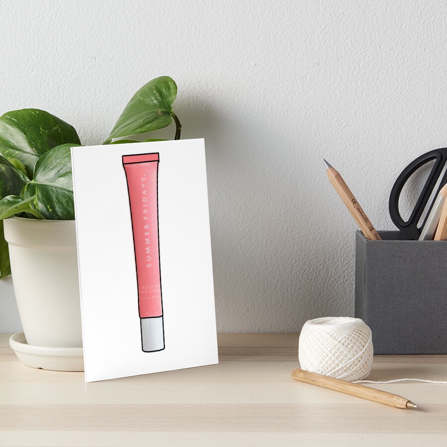 Summer Fridays Lip Butter Balm - Pink Sugar Photographic Print
