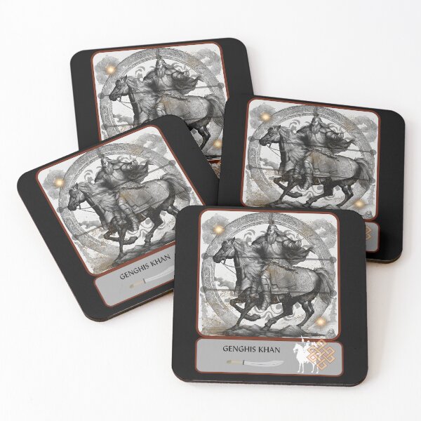 Item preview, Genghis Khan the great Khan of the Mongol Empire designed and sold by MINOSDESIGN.