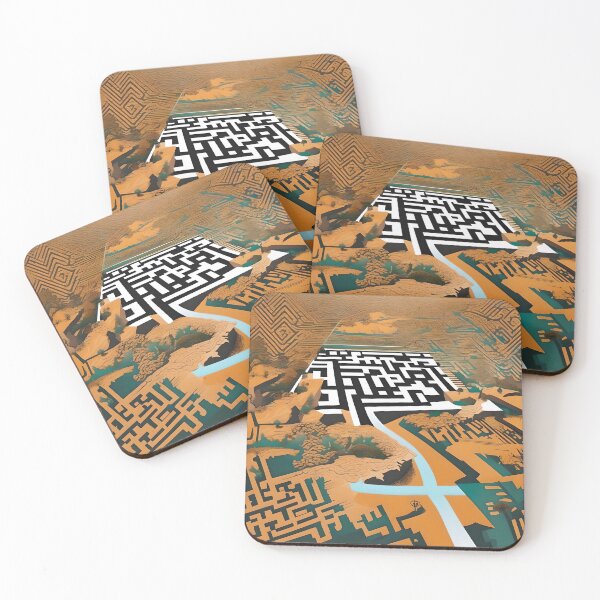 Item preview, QR Code city designed and sold by WildLadyWood.