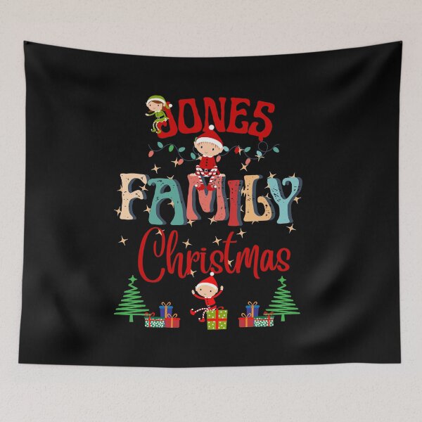 Item preview, Jones Family Christmas Personalized Christmas Celebration Design designed and sold by MimsTees.