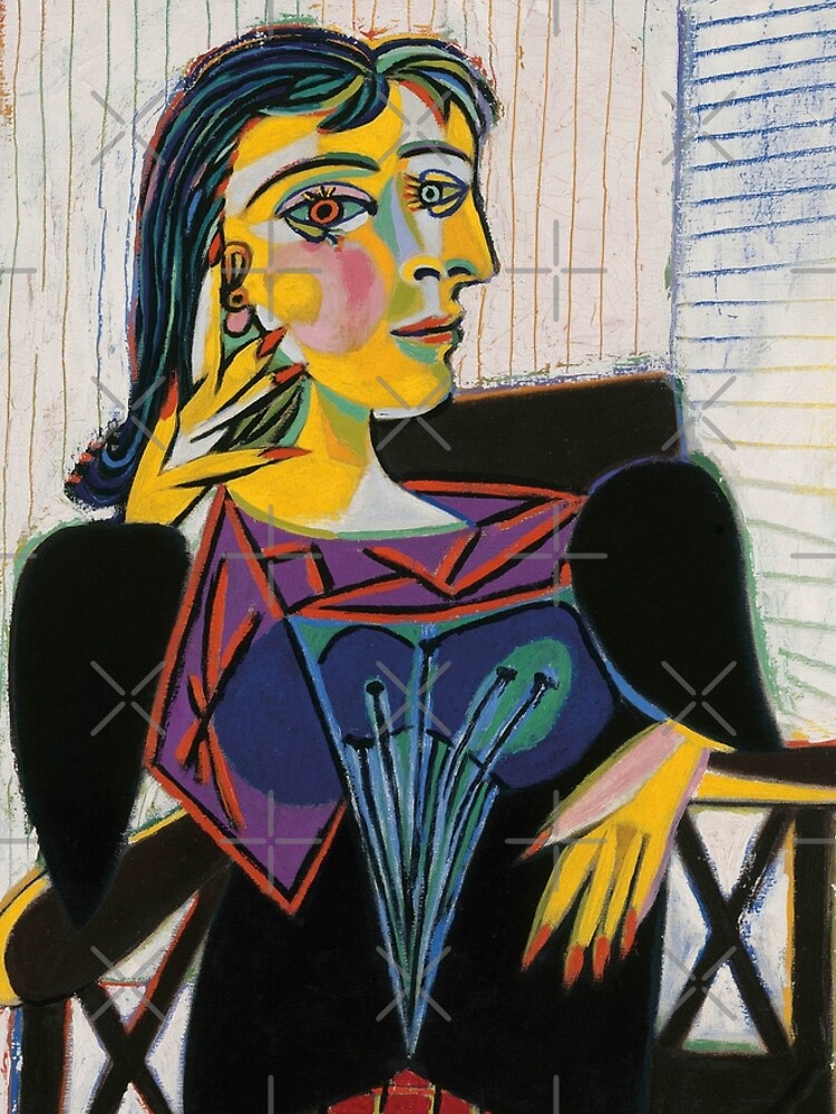 View Pablo Picasso Portrait De Dora Maar PNG