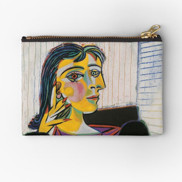 Portrait of Dora Maar-Pablo Picasso Zipper Pouch