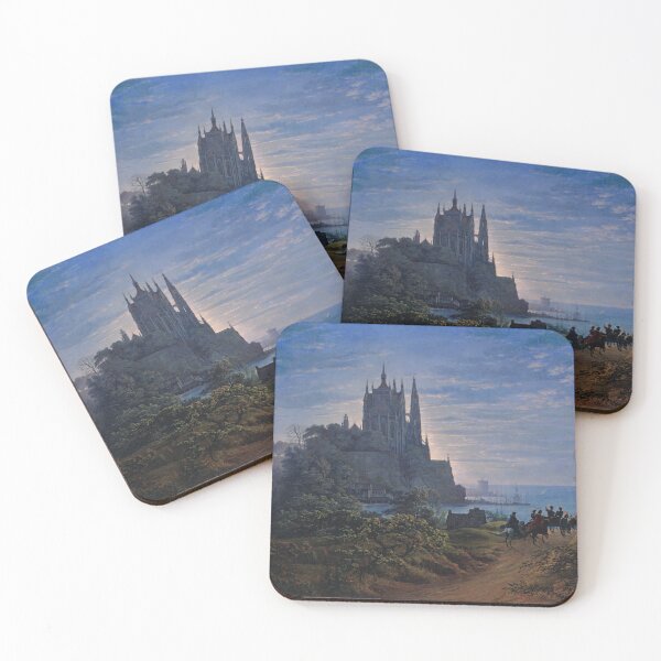 Item preview, Gothic Church on a Rock by the Sea by Karl Friedrich Schinkel  designed and sold by Amanda1775.