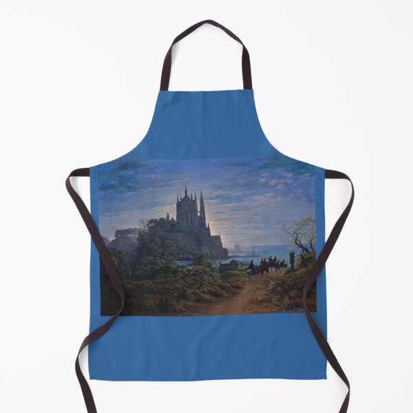Item preview, Gothic Church on a Rock by the Sea by Karl Friedrich Schinkel  designed and sold by Amanda1775.