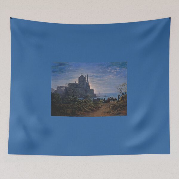 Item preview, Gothic Church on a Rock by the Sea by Karl Friedrich Schinkel  designed and sold by Amanda1775.