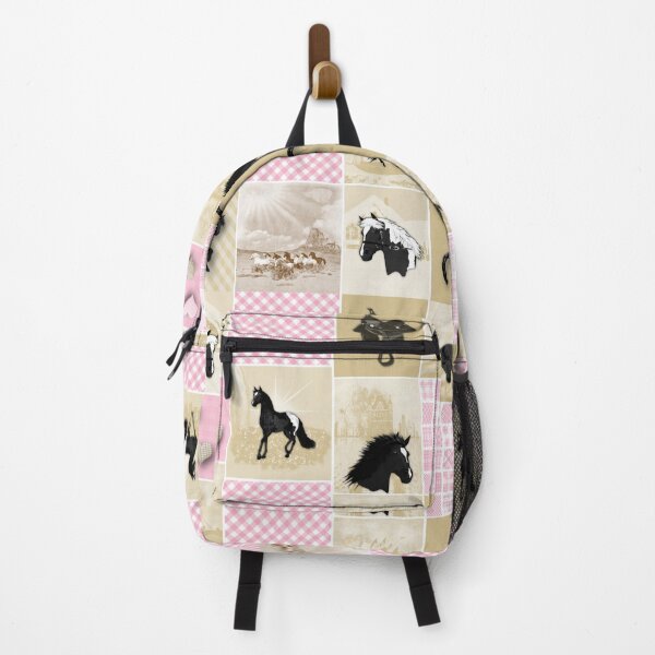Item preview, Horse Lovers Horse Patchwork with Iconic Landmarks designed and sold by KC Morcom.